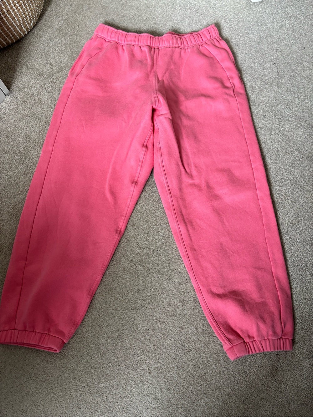 Lululemon Scuba Oversized Joggers Pink L 28” Inseam - Picture 2 of 4